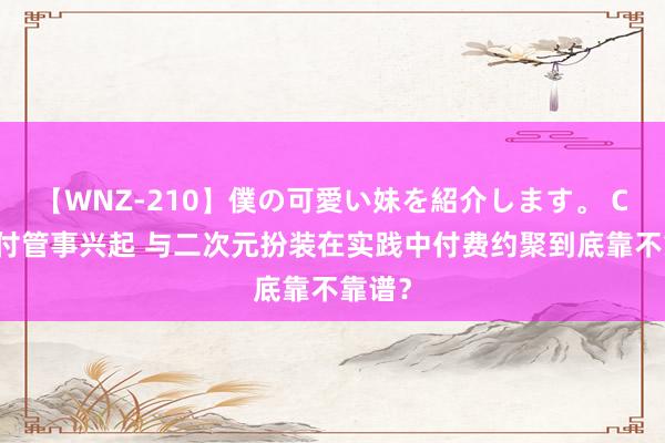 【WNZ-210】僕の可愛い妹を紹介します。 Cos托付管事兴起 与二次元扮装在实践中付费约聚到底靠不靠谱？