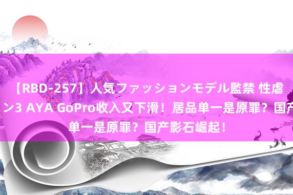 【RBD-257】人気ファッションモデル監禁 性虐コレクション3 AYA GoPro收入又下滑！居品单一是原罪？国产影石崛起！