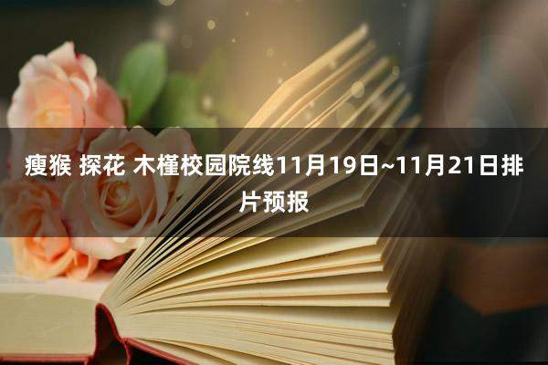 瘦猴 探花 木槿校园院线11月19日~11月21日排片预报